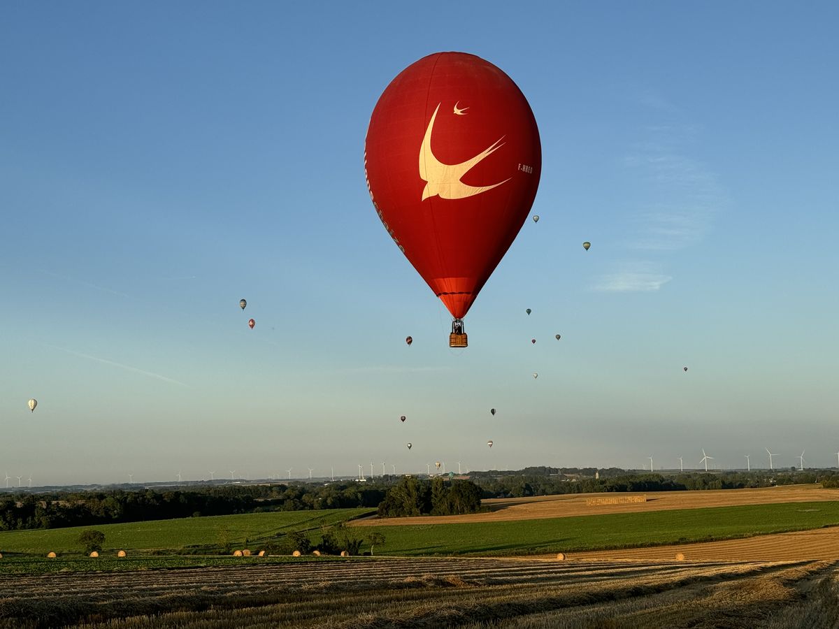 Vol de reconnaissance pour le Championnat de France !